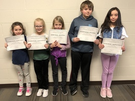 December Students of the Month!
